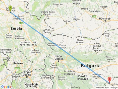 sırbistan bulgaristan arası kaç km